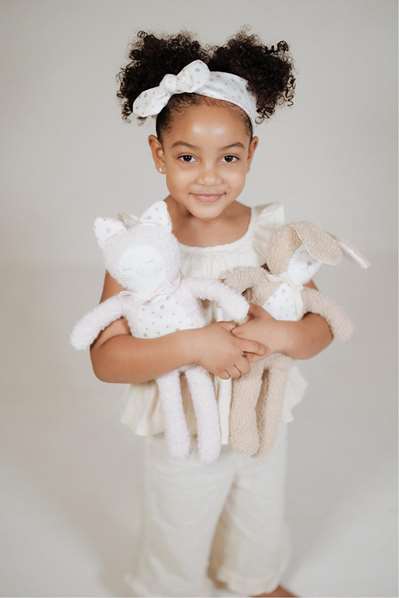 Muñecas Arias Muñeca Elegance Flory Rosa de 34 cm con Luz y Melodía