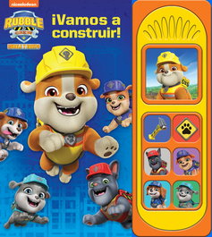 PI KIDS VAMOS A CONSTRUIR. 7 BOTONES PATRULLA CANINA. - Patrulla Canina