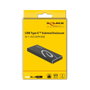 DeLOCK 42003 Carcasa externa para M.2 SATA SSD con USB Tipo C
