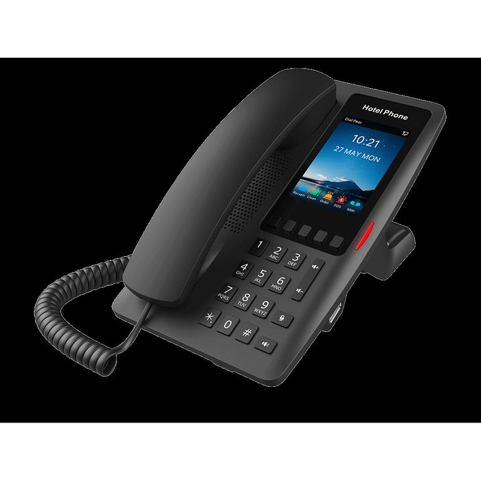 Fanvil H6W Teléfono IP Wi-Fi con Pantalla, Negro