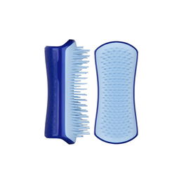Pet Teezer Cepillo Quitapelusas De-Shedding Pequeño Azul para Gatos y Perros Pequeños - Sebastian