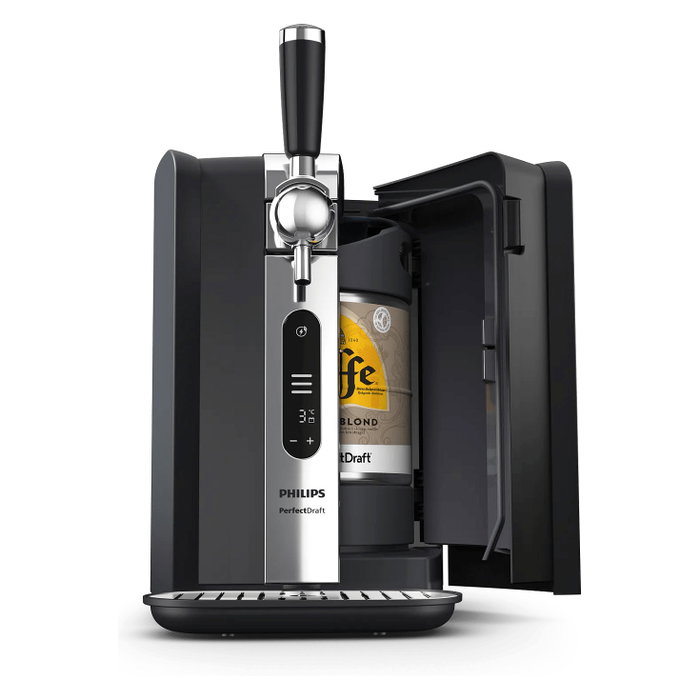 Philips PerfectDraft HD3770/90 Serie 7000 Negro y Plata