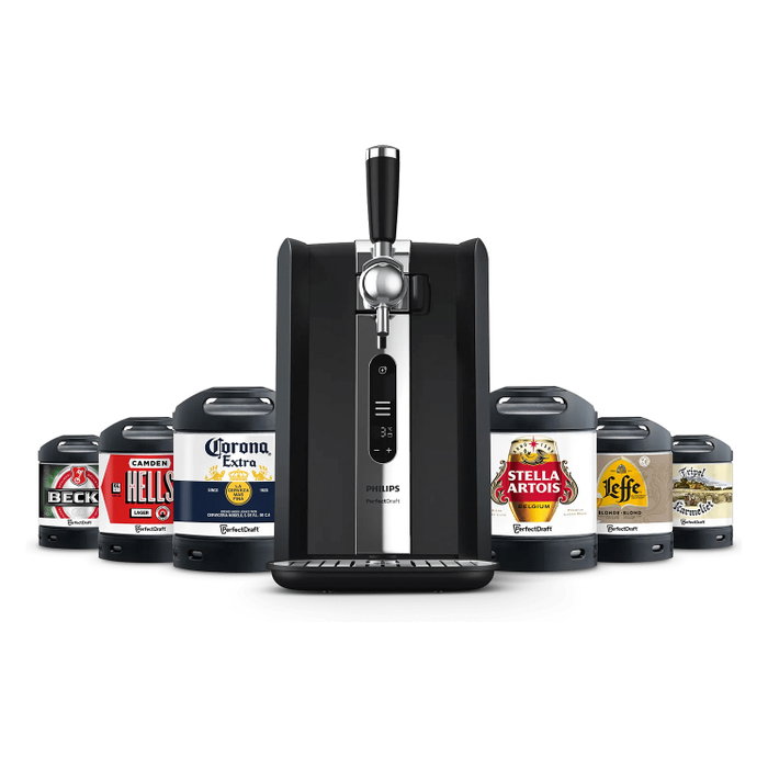 Philips PerfectDraft HD3770/90 Serie 7000 Negro y Plata