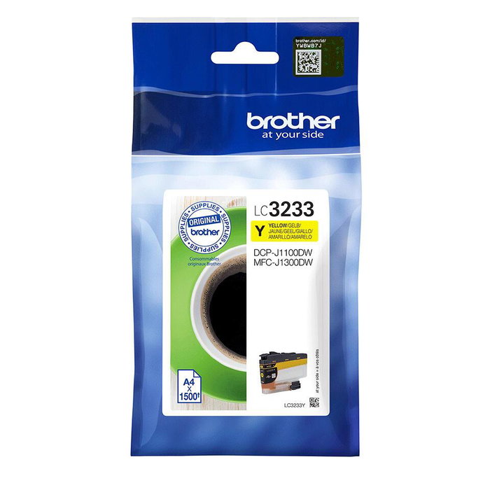 Brother LC3233Y Cartucho de Tinta Amarillo