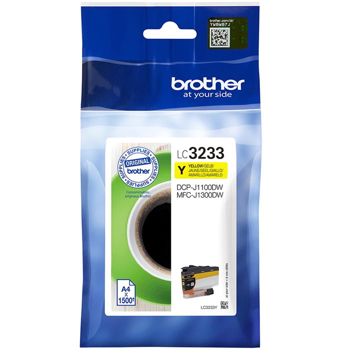 Brother LC3233Y Cartucho de Tinta Amarillo
