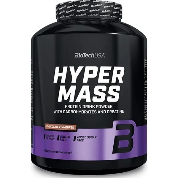 Biotechusa Hyper Mass - Ganador de Peso 4000G Sabor Fresa, Complemento Alimenticio para Deportistas Biotechusa Hyper Mass - Ganador de Peso 4000G Sabor Fresa, Complemento Alimenticio para Deportistas