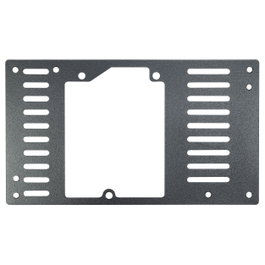 Inter-Tech AC Netzteilblende ATX-04, ATX-TFX, Acero Lacado
