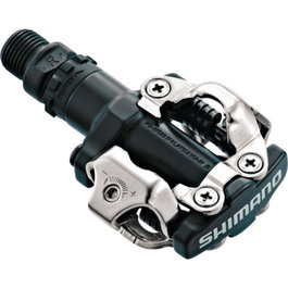 Shimano PD-M520 Pedales SPD de Aluminio con Calas Incluidas - Bicicleta de Montaña