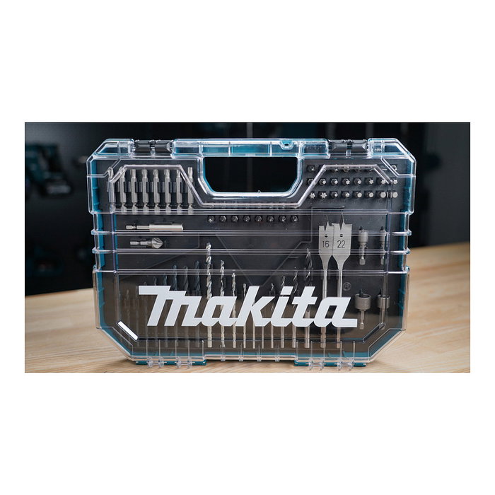 Makita E-16988 Juego de brocas y puntas de 75 piezas