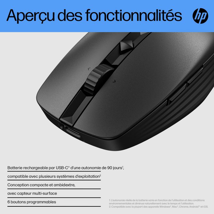 HP 710 Rechargeable Silent Mouse