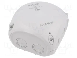 HENSEL KF-0402-G Caja de conexiones con abrazaderas gris