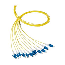 EFB Elektronik Faserpigtail LC/APC OS2 G652D Amarillo 2m