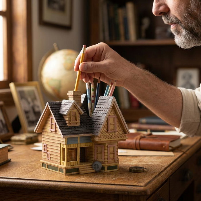 Cerdá Portalápices 3D Pixar Up Casa