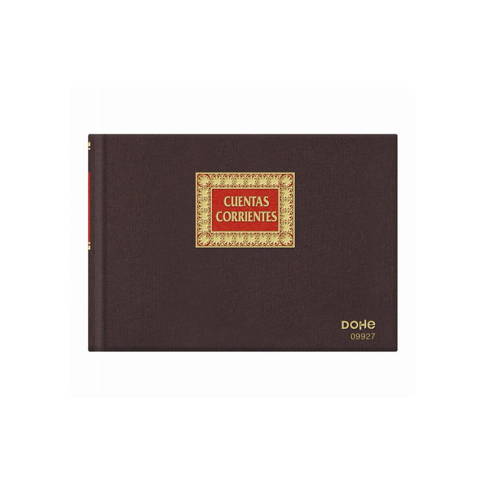 Dohe Libro de Cuentas Corrientes 4º Apaisado 100 Hojas