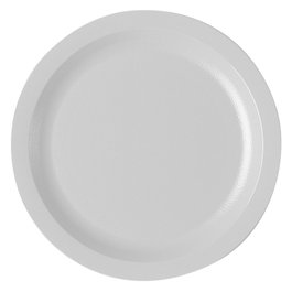 CAMBRO Plato llano 21 x 21 cm Blanco