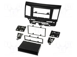 METRA Bastidor de montaje de radio 2 DIN para Mitsubishi Lancer 2008-2010