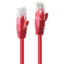 Lindy Cable de Red Cat.6 U/UTP 1m PVC Snagless Contactos Chapados en Oro Soporte 250MHz 1GBase-T