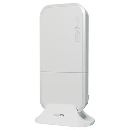 MikroTik Access Point AX wAPG-5HaxD2HaxD - Wi-Fi 6 (2.4/5 GHz) Dual-Band Gigabit, para Exteriores, Color Blanco