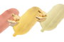 DKD Home Decor Bandeja Vacia Bolsillos de Porcelana Surtido de 3