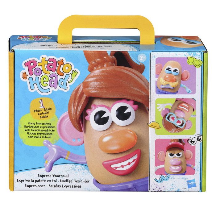 HASBRO Mr. Potato Head expresiones con 32 accesorios para crear combinaciones únicas HASBRO Mr. Potato Head expresiones con 32 accesorios para crear combinaciones únicas