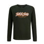Camiseta de Manga Larga Infantil Jack & Jones Jjurban Ls Crew Neck Negro XL