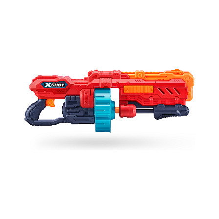 ZURU XSHOT Excel - Turbo Advance, Pistola de Juguete de Dardos con Almacenaje, 97 Piezas, Multicolor, para Niños y Adultos