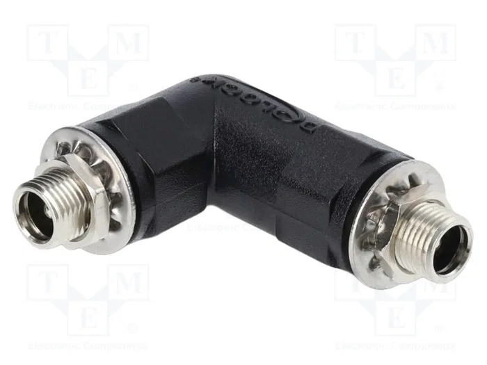 DeLOCK 90942 Adaptador DC 5,5 x 2,1 mm Hembra a Hembra Angular con Rosca DeLOCK 90942 Adaptador DC 5,5 x 2,1 mm Hembra a Hembra Angular con Rosca