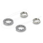 DeLOCK 90942 Adaptador DC 5,5 x 2,1 mm Hembra a Hembra Angular con Rosca