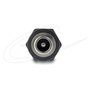 DeLOCK 90942 Adaptador DC 5,5 x 2,1 mm Hembra a Hembra Angular con Rosca