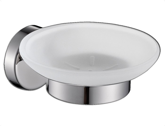 Pluvia Pro Jabonera Cristal-Inox REF 30267 Pluvia Pro Jabonera Cristal-Inox REF 30267