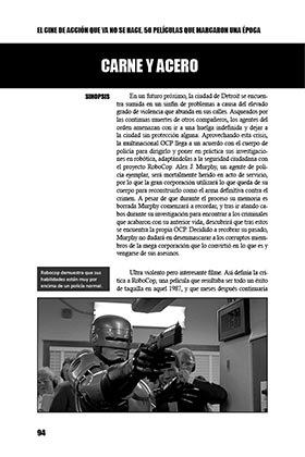 Tebeos Dolmen Editorial S.L. El cine de acción que ya no se hace: 50 películas que marcaron una época