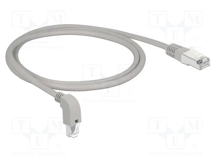 DeLOCK Cable Ethernet Cat 6a S/FTP 1m RJ45 Gris 85874 DeLOCK Cable Ethernet Cat 6a S/FTP 1m RJ45 Gris 85874