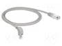 DeLOCK Cable Ethernet Cat 6a S/FTP 1m RJ45 Gris 85874