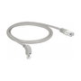 DeLOCK Cable Ethernet Cat 6a S/FTP 1m RJ45 Gris 85874