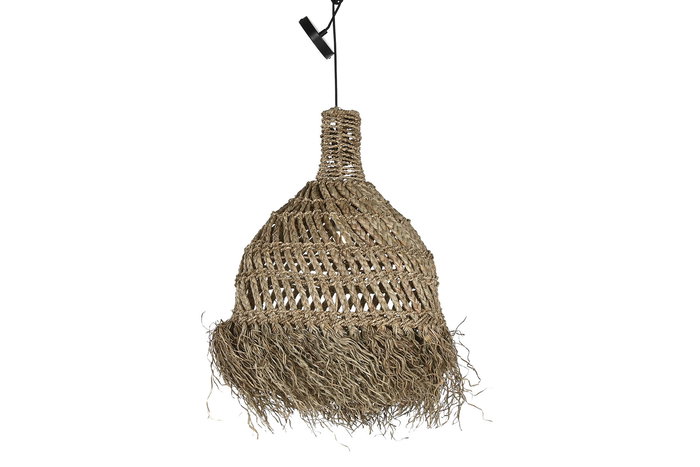 DKD Home Decor Lamps 2c 24 Lámpara de Techo Item Home 58 x 77 x 52 cm Fibras Naturales Hecho a Mano