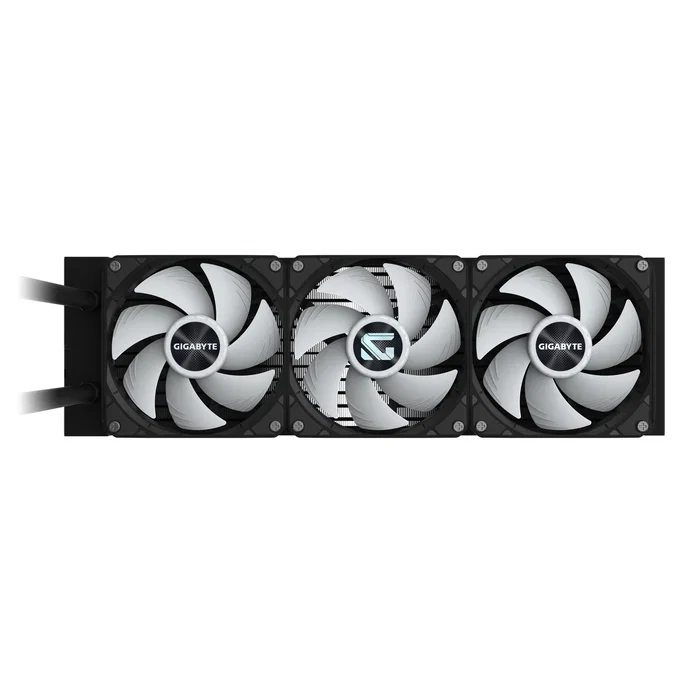 GIGABYTE GAMING 360 Kit de refrigeración líquida All-in-One (AIO) CPU, 360mm, Negro, 3 ventiladores ARGB 120mm, soporte LGA 1200/1700/1851 & AM4/AM5