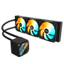 Gigabyte Refrigeración Líquida para CPU 360mm 3x120mm Ventiladores ARGB DAISY-CHAIN 28400-GM360-2CBR Compatible Intel LGA 1851 y AMD AM5
