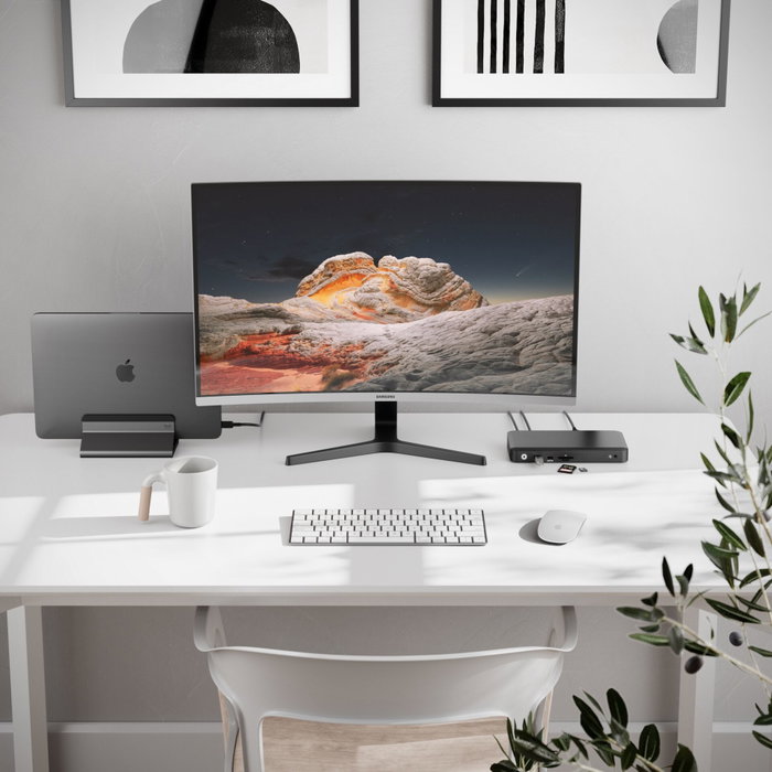 Alogic Bolt Vertical Laptop Stand Space Gray Alogic Bolt Vertical Laptop Stand Space Gray