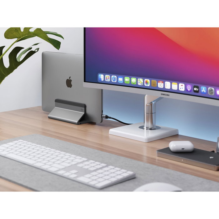 Alogic Bolt Vertical Laptop Stand Space Gray Alogic Bolt Vertical Laptop Stand Space Gray