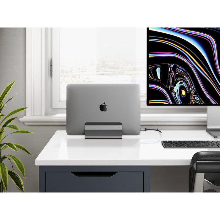 Alogic Bolt Vertical Laptop Stand Space Gray Alogic Bolt Vertical Laptop Stand Space Gray