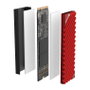 Jonsbo M.2-3 Disipador para SSD M.2 - Rojo