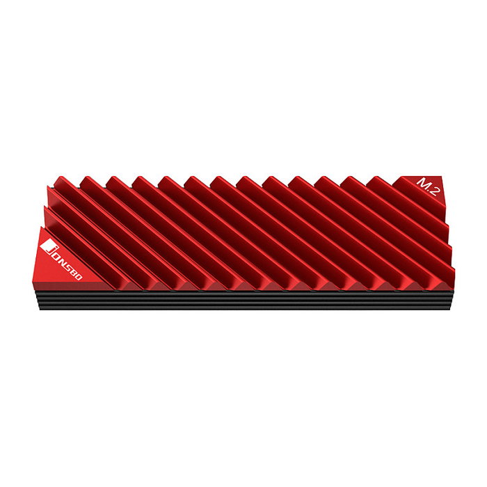 Jonsbo M.2-3 Disipador para SSD M.2 - Rojo