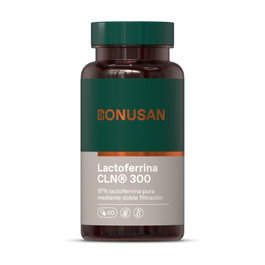 Bonusan Lactoferrina CLN 300 mg 60 cápsulas - Complemento alimenticio con lactoferrina