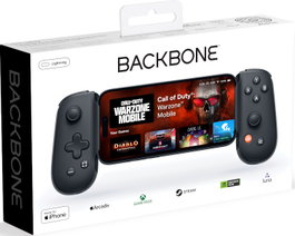 Backbone One V2 con conexión Lightning para iPhone, Negro