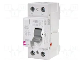 ETI POLAM Interruptor diferencial EFI Tipo A 25A 30mA 2 Polos