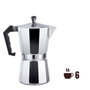 Gourmet Kitchen Cafetera de aluminio 6 tazas