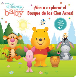 PI KIDS Ven a explorar el bosque de los 100 acres con 6 simpáticos sonidos