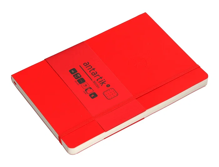 Antartik Cuaderno Antartik Notes A5 de puntos rojo