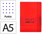 Antartik Cuaderno Antartik Notes A5 de puntos rojo