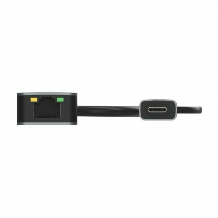 Aisens Conversor USB 3.2 Gen1 USB-A y USB-C a Ethernet 2.5G Gris